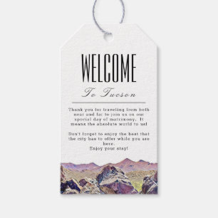 Personalized Tucson Welcome Gift Tag