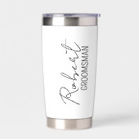Personalized Tumbler for Men, Gift for Him, Grooms