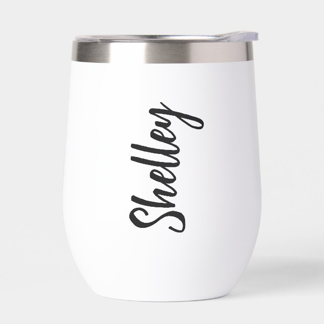 Personalized Tumbler,Stainless Coffee Cup,Bridesma (Left)