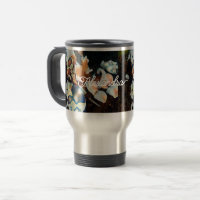 Personalized Tumbler With Handle, Lid, and Straw