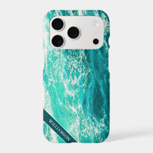 Personalized Turquoise Sea and Waves
