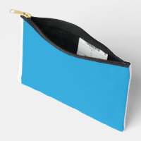 Personalized Turquoise Travel Pouch Bag