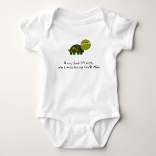 Personalized Turtle infant tee