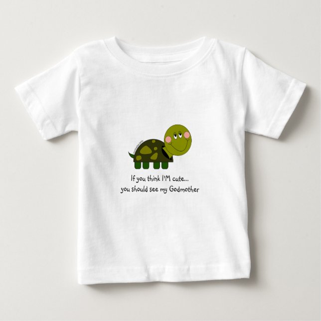 Personalized Turtle infant tee (Front)