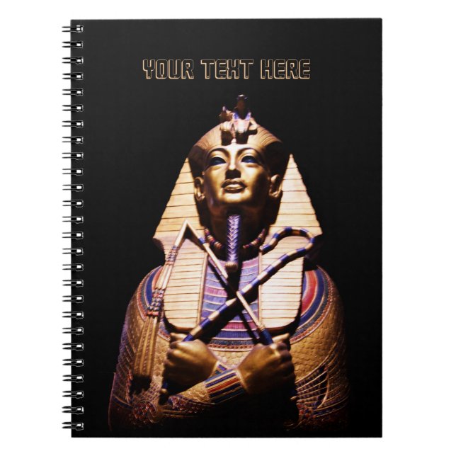 Personalized Tutankhamun Notebook (Front)
