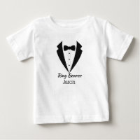 Personalized Tux Ring Bearer