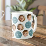 Personalized Two-Photo Face Mug | I Love You Dad<br><div class="desc">Celebrate Dad with this personalized two-photo mug! Featuring "I Love You Dad" text and space for two cherished photos, it’s the perfect gift for Father's Day, birthdays, or just to show your appreciation. Whether he’s sipping coffee or tea, this mug will warm his heart with every use. Customize with your...</div>