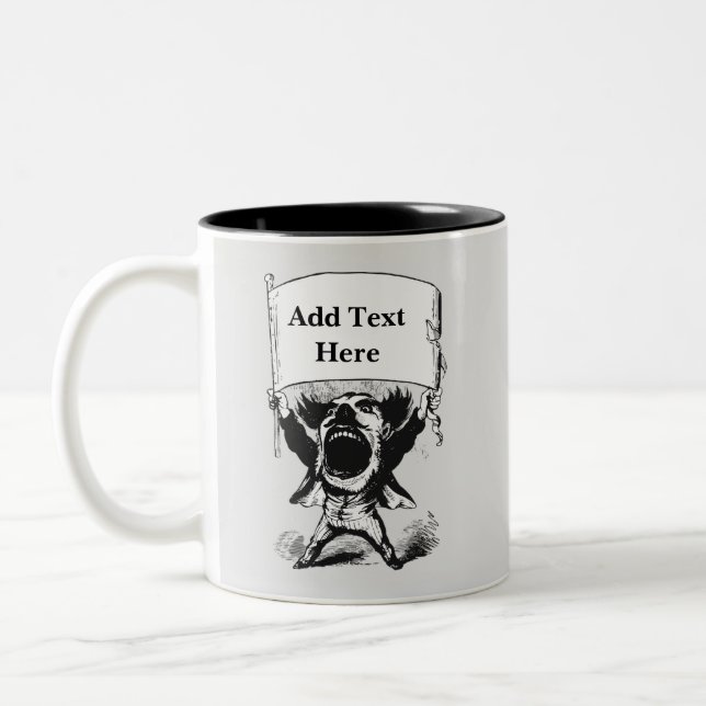 Personalized Two-Tone Mug (Left)