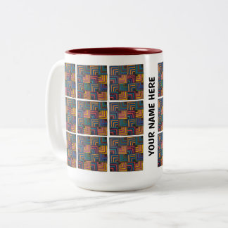 Personalized Two-tone mug | Jazzy Riff