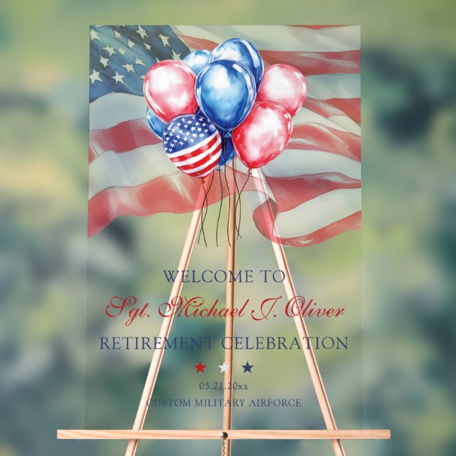 Personalized U.S. Military Retirement (Neutre)