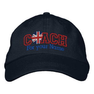 Personalized UK Coach with your name Embroidered Hat