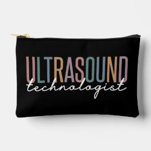 Personalized Ultrasound Technologist Gifts Accessory Pouch