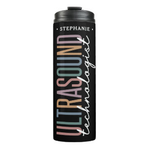 Personalized Ultrasound Technologist Gifts Thermal Tumbler