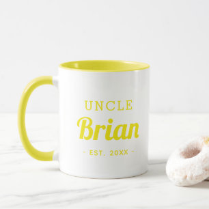 Personalized Uncle Monogram Mug