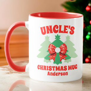 Personalized Uncle's Christmas Mug