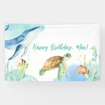 Personalized Under the Sea Birthday