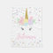 Personalized Unicorn Baby Blanket