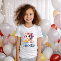 Personalized Unicorn Girl Birthday Party