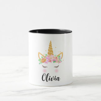 Personalized unicorn mug, Kids gifts Coffee Mug