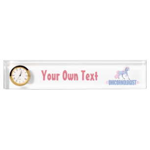 Personalized Unicorn Nameplate