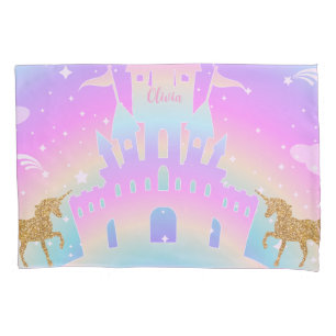 Personalized Unicorn Pillow Case - unicorn decor