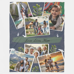 Personalized Unique Custom Family Picture Blanket