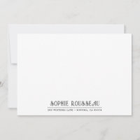 Personalized Unique Decorative Typography