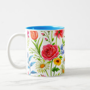 Personalized – Unique Gift Idea for Birthday  Two-Tone Coffee Mug