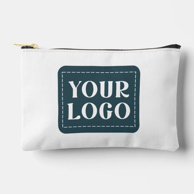 personalized, unique, sleek, elegant accessory pouch (Front)