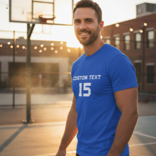 Personalized Unisex Soccer Shirt - Crew Neck