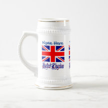 Personalized United Kingdom Flag Heritage