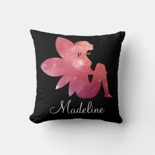 Personalized Universe Magical Fairy Throw Pillow