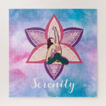 Personalized Uplifting Healing Yoga Reiki Puzzle