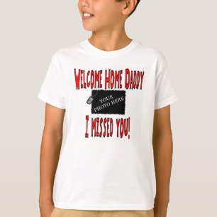 Personalized USMC Welcome Home Daddy T-Shirt
