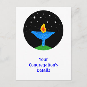 Personalized UU Chalice Postcards