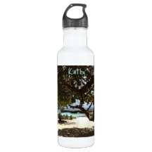 Personalized Vacation Picture Water Bottle