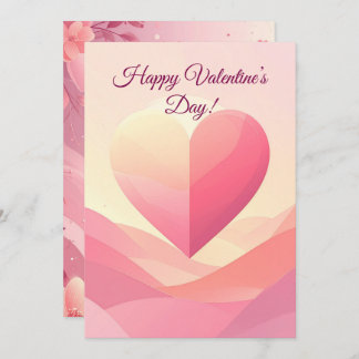 Personalized Valentine Card – Romantic Love Greeti