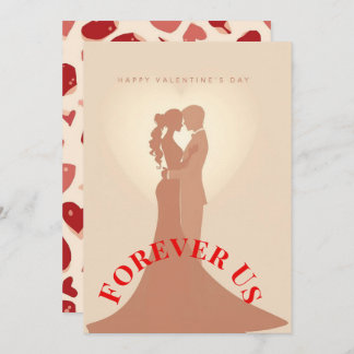 Personalized Valentine Mug for Couple | Forever Us Holiday Card