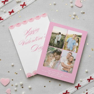 Personalized Valentine’s Day Card with Photo Rom