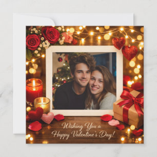 Personalized Valentine’s Day Card your Photo