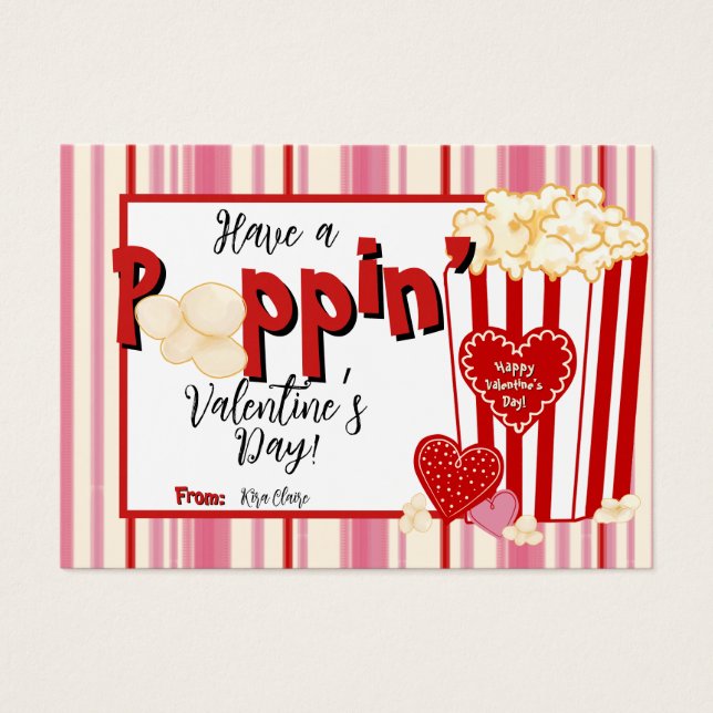 Personalized Valentine’s Day Cards  (Front)