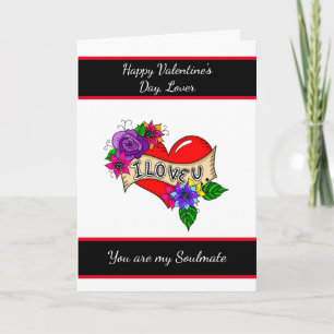 Personalized Valentine's Day   Card