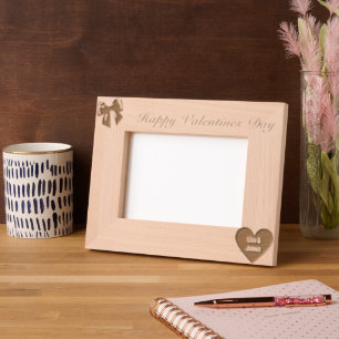 Personalized "Valentines Day" Etched Frames