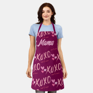 Personalized Valentine's Day Gift For Mom  Apron