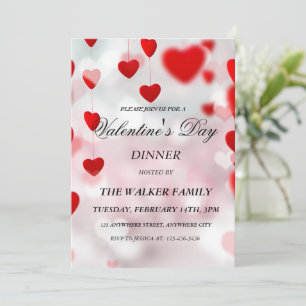 Personalized Valentine's Day Invitation Card