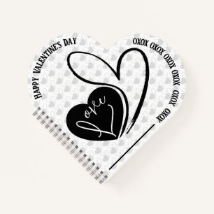 Personalized Valentine's Day Love Notebook