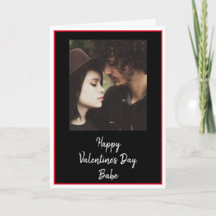 Personalized Valentine's Day Photo Card