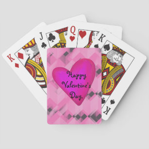 Personalized Valentine's Day Playing Cards