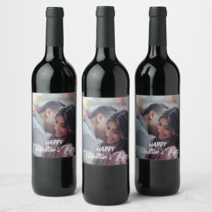 Personalized Valentine's Day Wine Label, Label