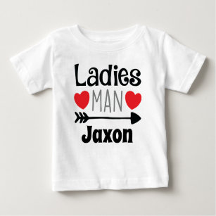 Personalized Valentine's Ladies Man Boys Shirt
